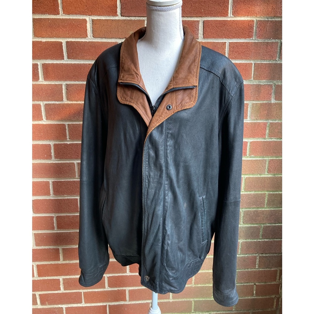 Remy Lamb skin leather jacket